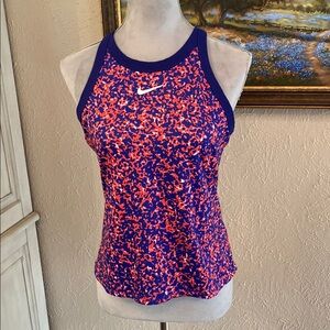 Nike Women's Vibrant Tank Top in Purple and Pink